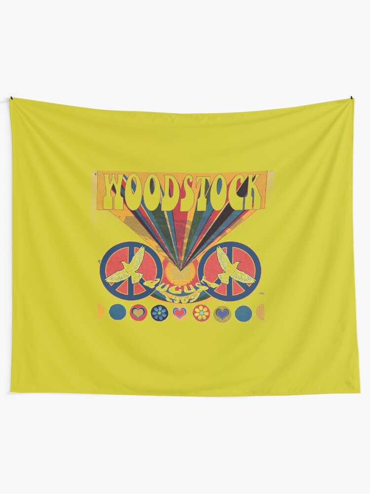 Alternate view of Woodstock Tapestry