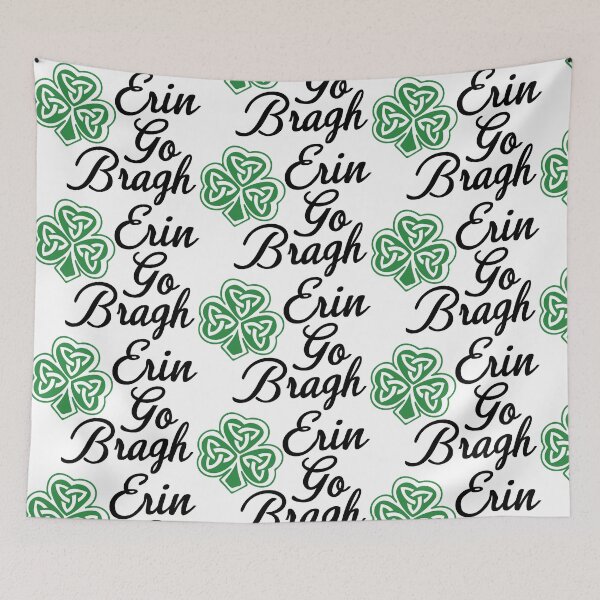 Item preview, Erin go bragh, funny Patrick's day humor, quotes, jokes, puns, banter, party, ideas, celebration, traditions, good vibes, lucky clover designed and sold by avit1.