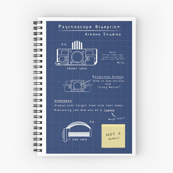 Item preview, Psychoscope Prey Blueprint designed and sold by Sophia Dela Cruz.