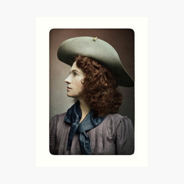 Annie Oakley Kunstdruck
