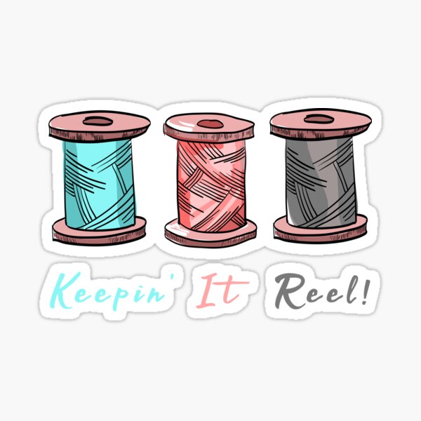 Item preview, Keeping It Reel Real Funny Sewing designed and sold by artworkbyrihen.