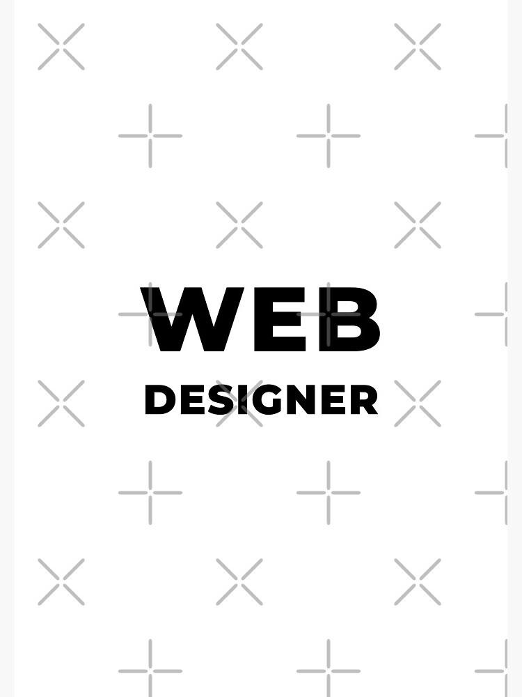 Web Designer (Inverted) by developer-gifts