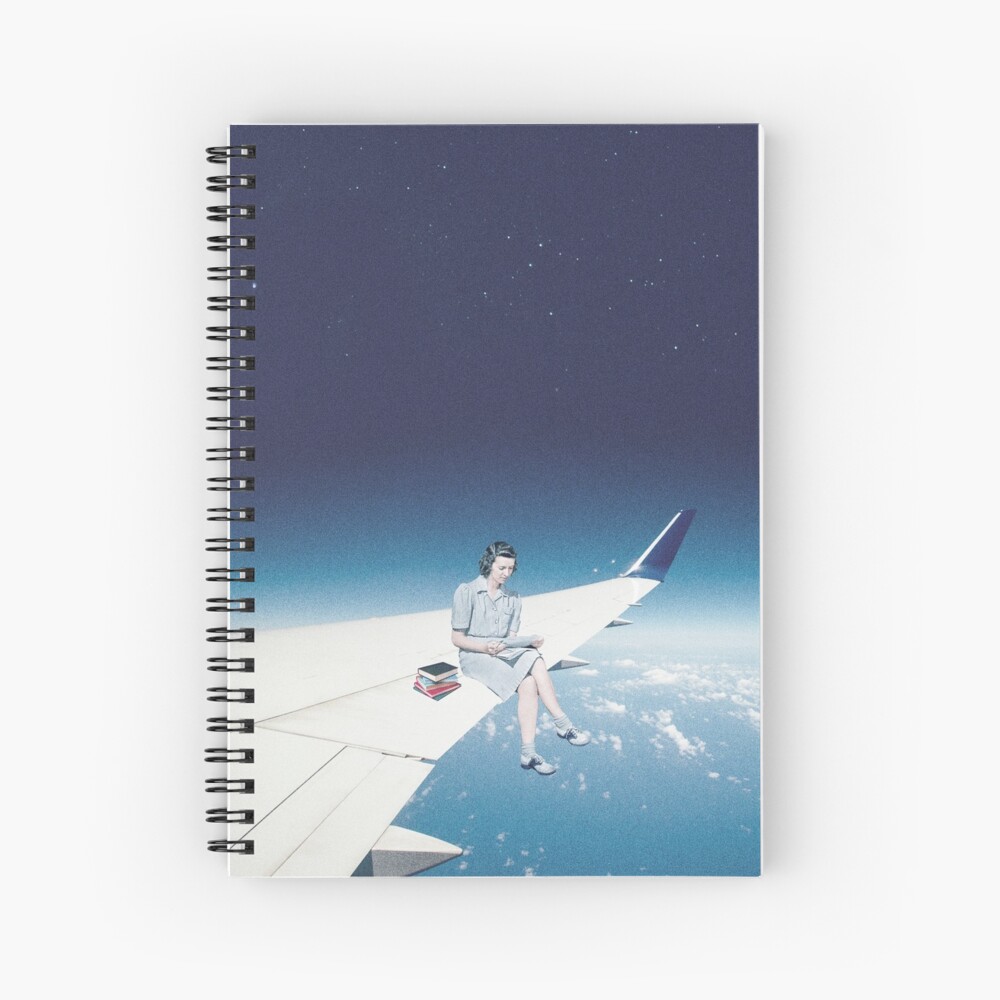 Mentally somewhere else Spiral Notebook