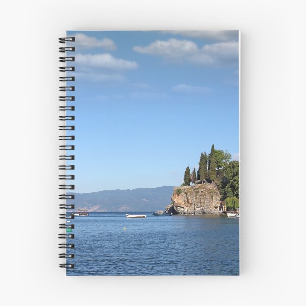 Item preview, Famous Jovan Kaneo church Lake Ohrid Macedonia landscape designed and sold by goceris.
