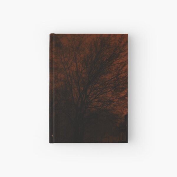 Staring into the Brink of Darkness Hardcover Journal