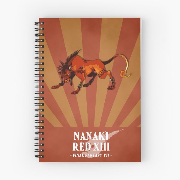 Item preview, Final Fantasy VII Red XIII Nanaki Radial Character Poster designed and sold by Gemini-Phoenix.