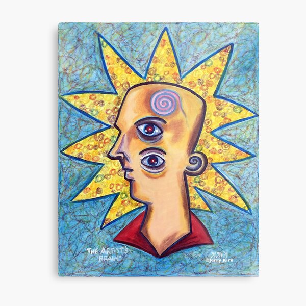 Item preview, 'THE ARTIST'S BRAIN' designed and sold by Jerry Kirk.