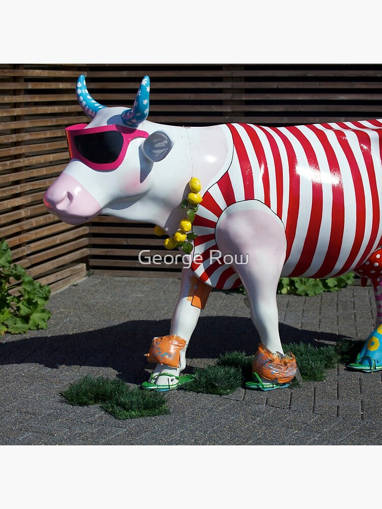 Painted Cow on Holiday - at Floriade by VeryIreland