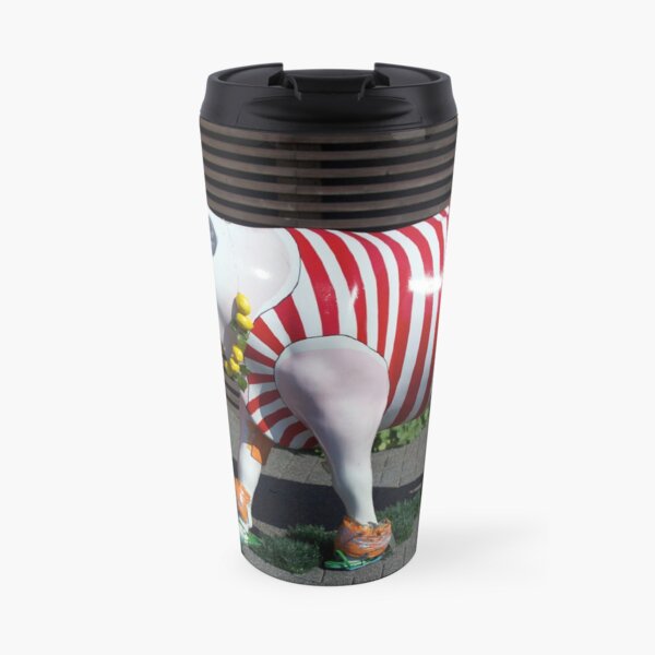Painted Cow on Holiday - at Floriade Travel Mug