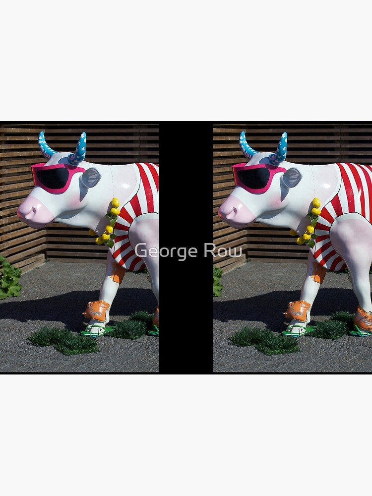 Painted Cow on Holiday - at Floriade by VeryIreland