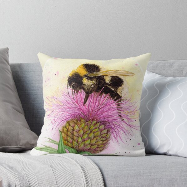 Item preview, Bee on a Thistle designed and sold by Teri Sherman.