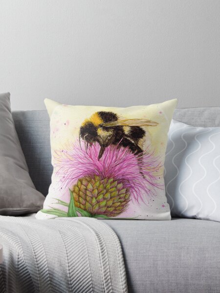 Item preview, Bee on a Thistle designed and sold by Teri Sherman.