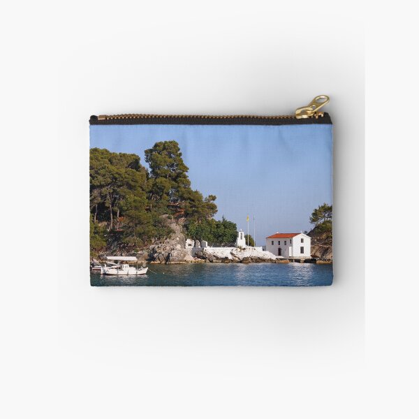 Item preview, Greek orthodox church on island Panagias Parga Greece designed and sold by goceris.