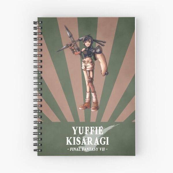 Item preview, Final Fantasy VII Yuffie Kisaragi Radial Character Poster designed and sold by Gemini-Phoenix.