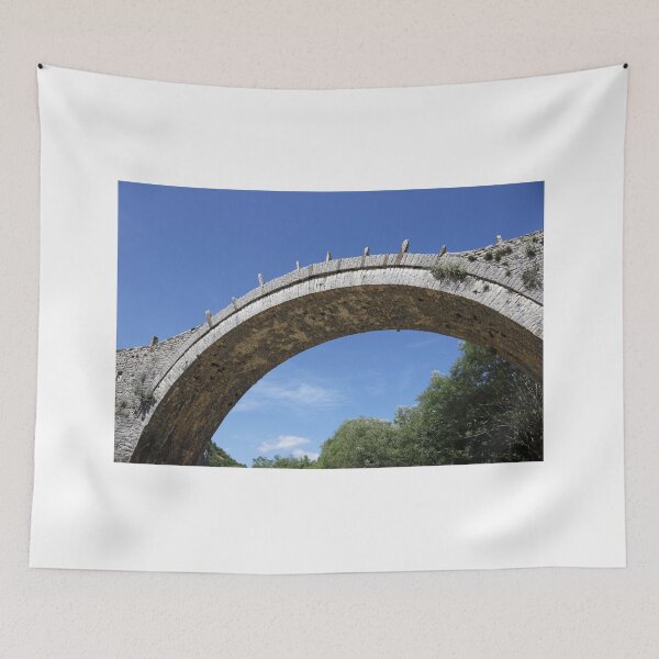 Item preview, arched stone bridge Kalogeriko Zagoria Greece designed and sold by goceris.