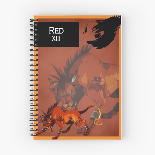 Item preview, Final Fantasy VII Red XIII Nanaki Character Poster designed and sold by Gemini-Phoenix.