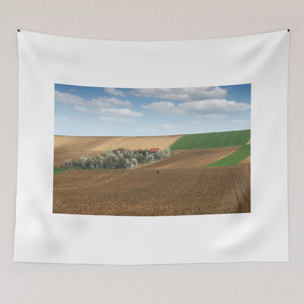 Item preview, plowed field farmland landscape agriculture designed and sold by goceris.