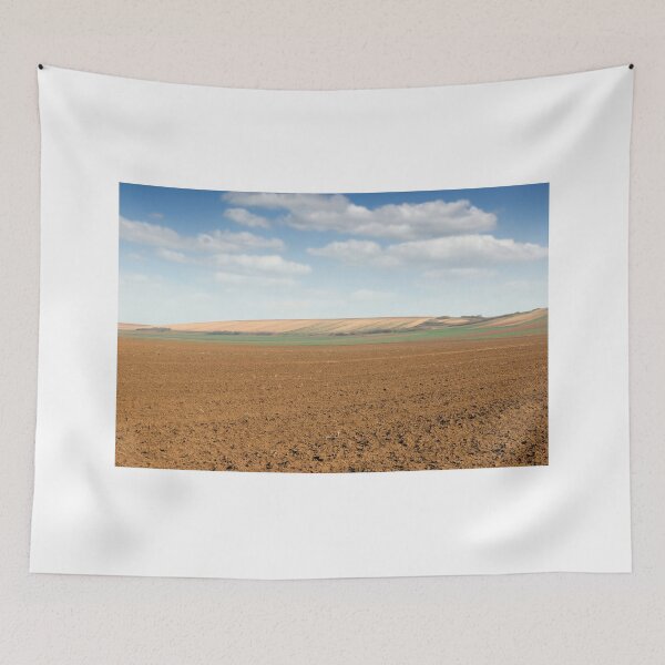Item preview, plowed field farmland landscape agriculture designed and sold by goceris.