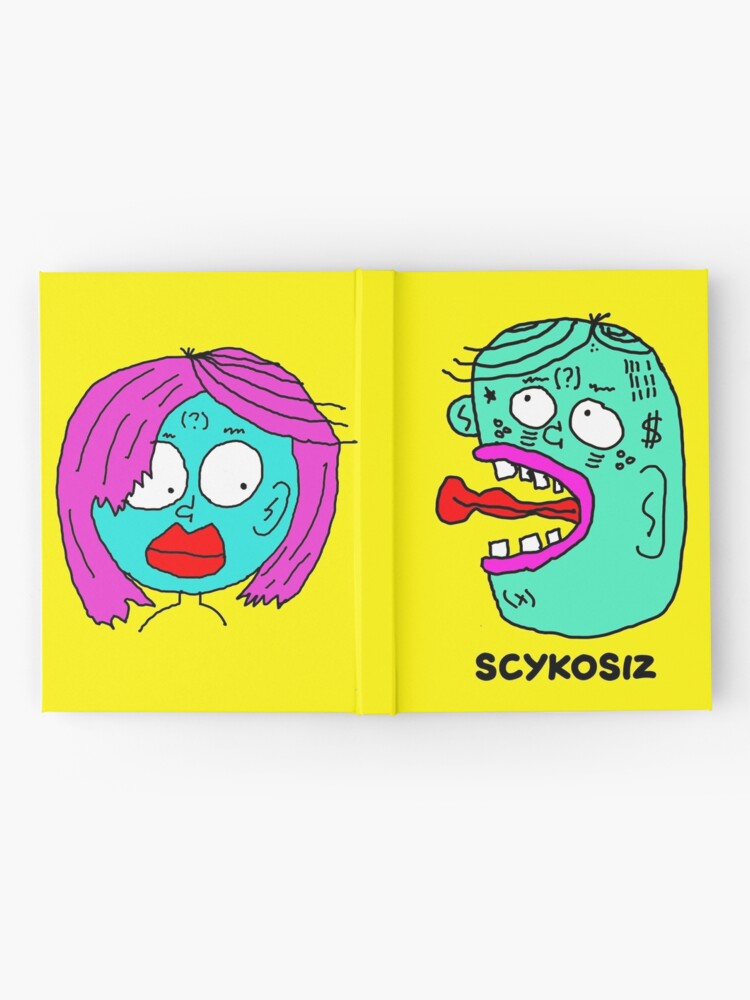 Alternate view of Scykosiz and HER - Hardcover Journal Hardcover Journal