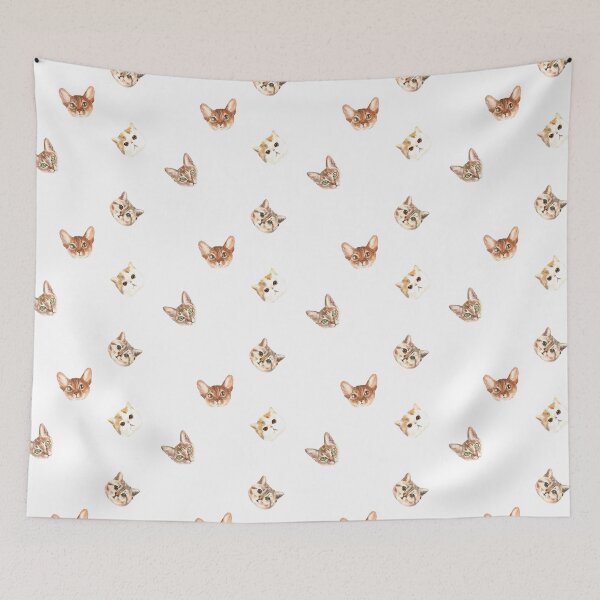 Item preview, Cats pattern designed and sold by poolbiyo030.