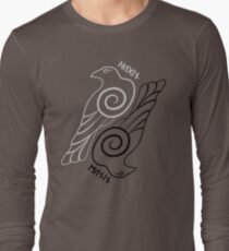 Hugin & Munin Langarmshirt