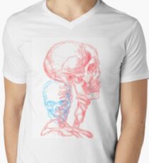 Mono Skulls Men's V-Neck T-Shirt