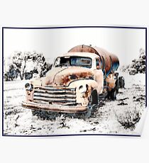 Old tanker Poster