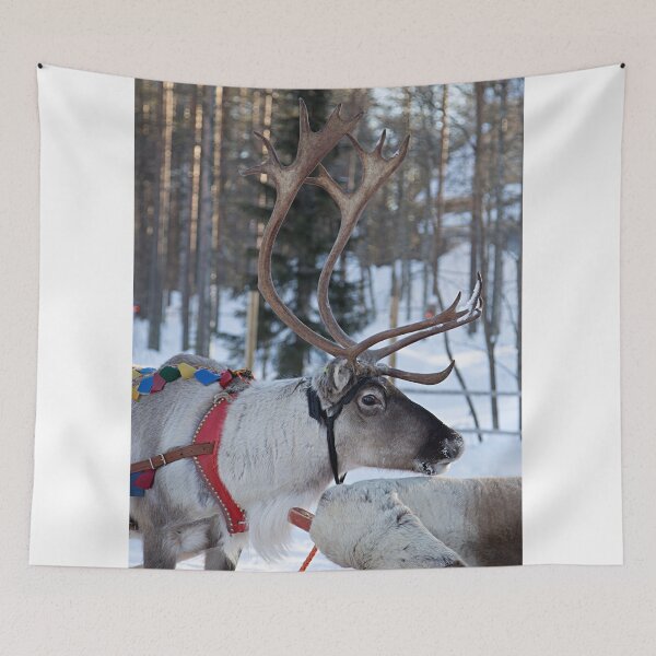 Item preview, Santa Claus Reindeer designed and sold by FotoJarmo.