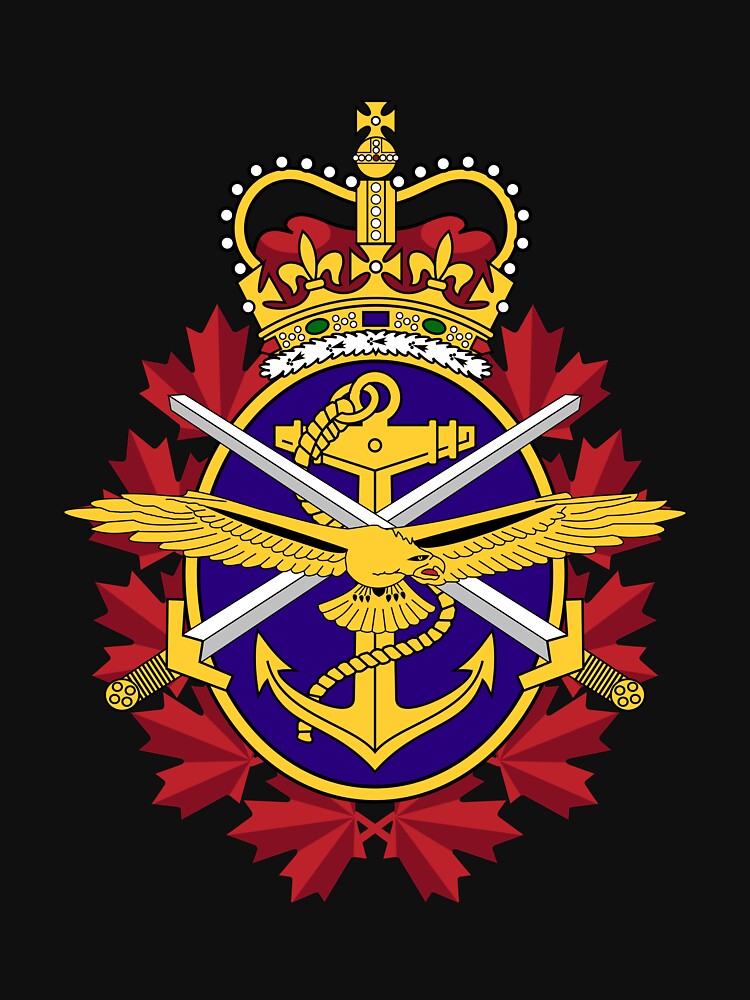 "Kanadische Streitkräfte - Forces armées canadiennes" T-Shirt von