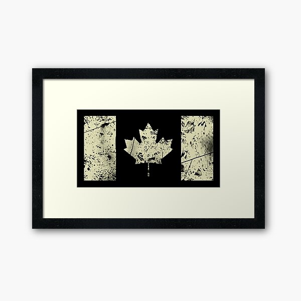Item preview, Canadian Distressed Flag (Sand) designed and sold by Jared Davies.