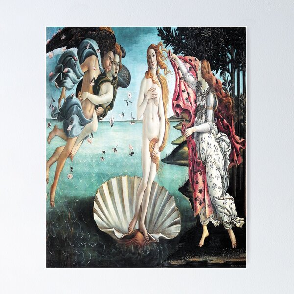Item preview, Birth of Venus by Botticelli designed and sold by VikingRunes.