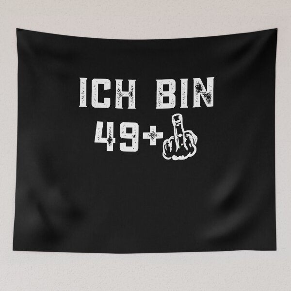 Item preview, I am 49 + 1 years old funny middle finger designed and sold by m-huppmann.