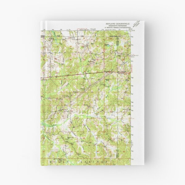 Item preview, USGS TOPO Map Mississippi MS Ashland 336796 1950 62500 designed and sold by WetdryvacRBO2.