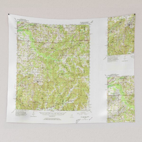 Item preview, USGS TOPO Map Mississippi MS Ashland 336796 1950 62500 designed and sold by WetdryvacRBO2.