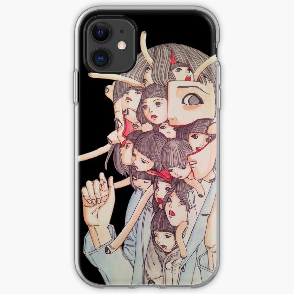 extraordinary girl. freaky heads iPhone Soft Case
