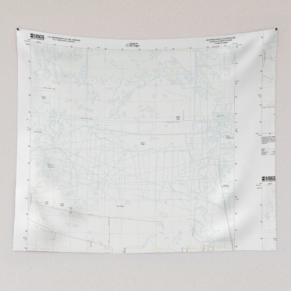 Item preview, USGS TOPO Map Louisiana LA Johnson Bayou 20120312 TM designed and sold by WetdryvacRB01.
