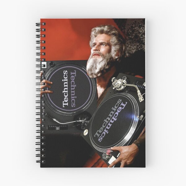 Item preview, The 1200 Commandments - DJ turntables Moses designed and sold by Brass Jack.