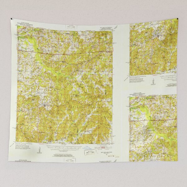 Item preview, USGS TOPO Map Mississippi MS Ashland 336798 1950 62500 designed and sold by WetdryvacRBO2.