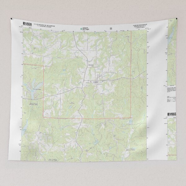 Artikelvorschau, USGS TOPO Karte Mississippi MS Ashland 20120329 TM entworfen und verkauft von WetdryvacRBO2.