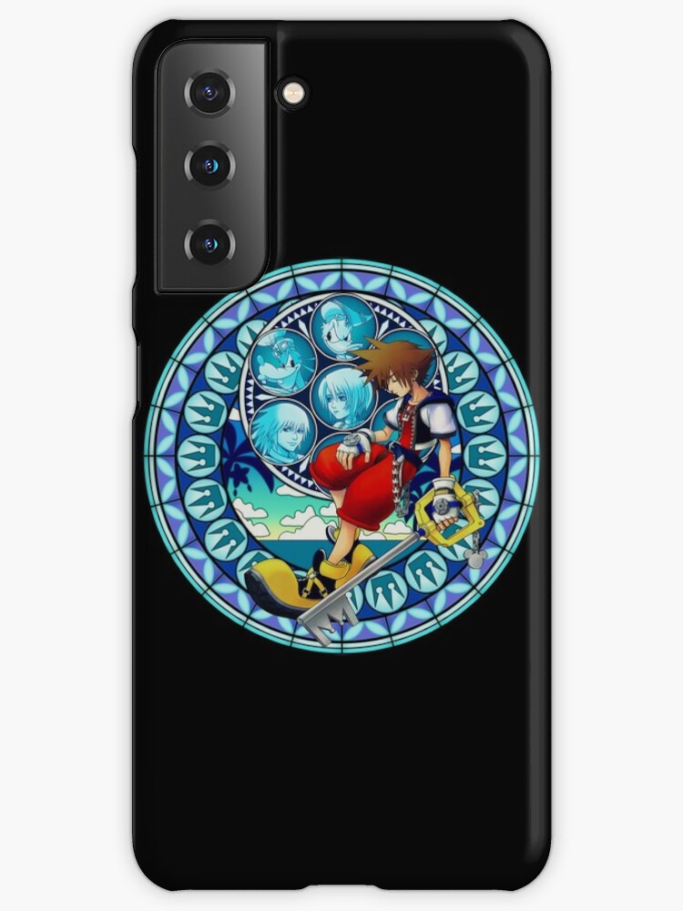 Kingdom Hearts® - Sora's Dive to the Heart Stained Glass | Samsung Galaxy  Phone Case