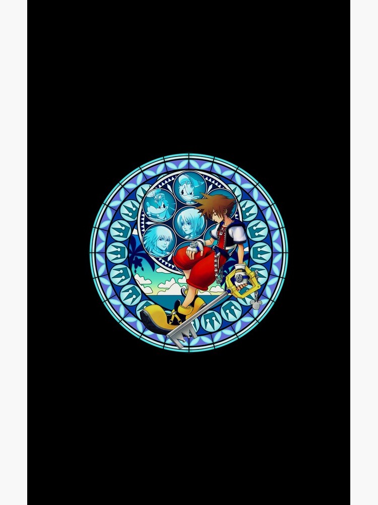 Kingdom Hearts® - Sora's Dive to the Heart Stained Glass | Samsung Galaxy  Phone Case