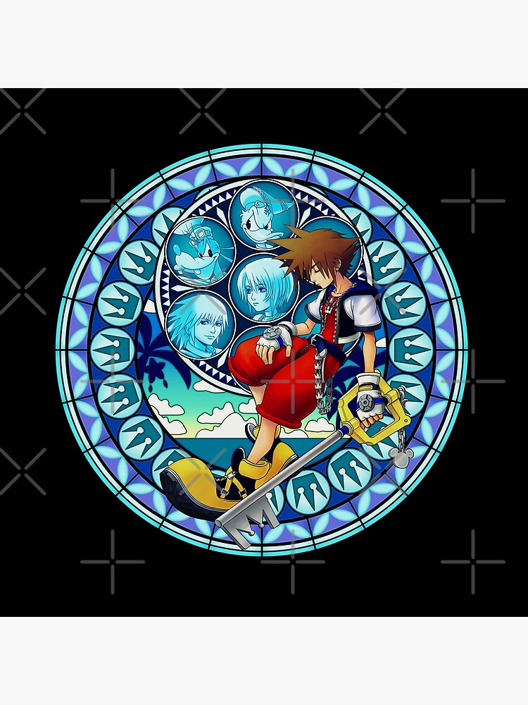 Kingdom Hearts® - Sora's Dive to the Heart Stained Glass Pin for Sale by  SWISH-Design