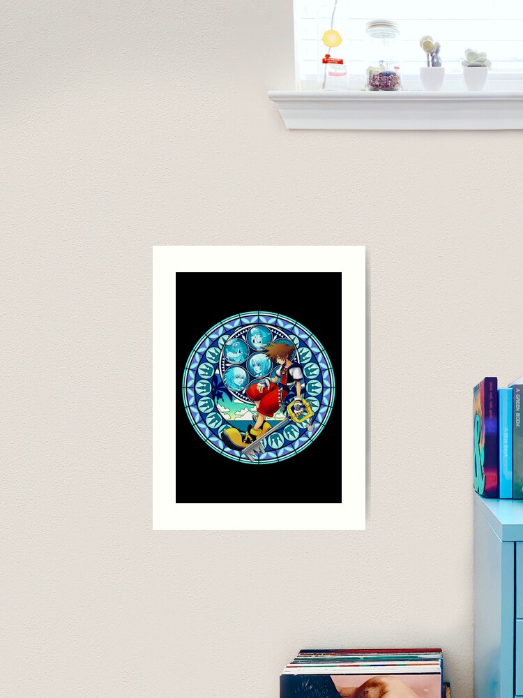 Kingdom Hearts® - Sora's Dive to the Heart Stained Glass iPad Case & Skin  for Sale by SWISH-Design