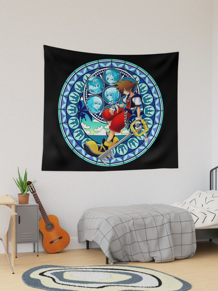 Kingdom Hearts® - Sora's Dive to the Heart Stained Glass Pin for Sale by  SWISH-Design