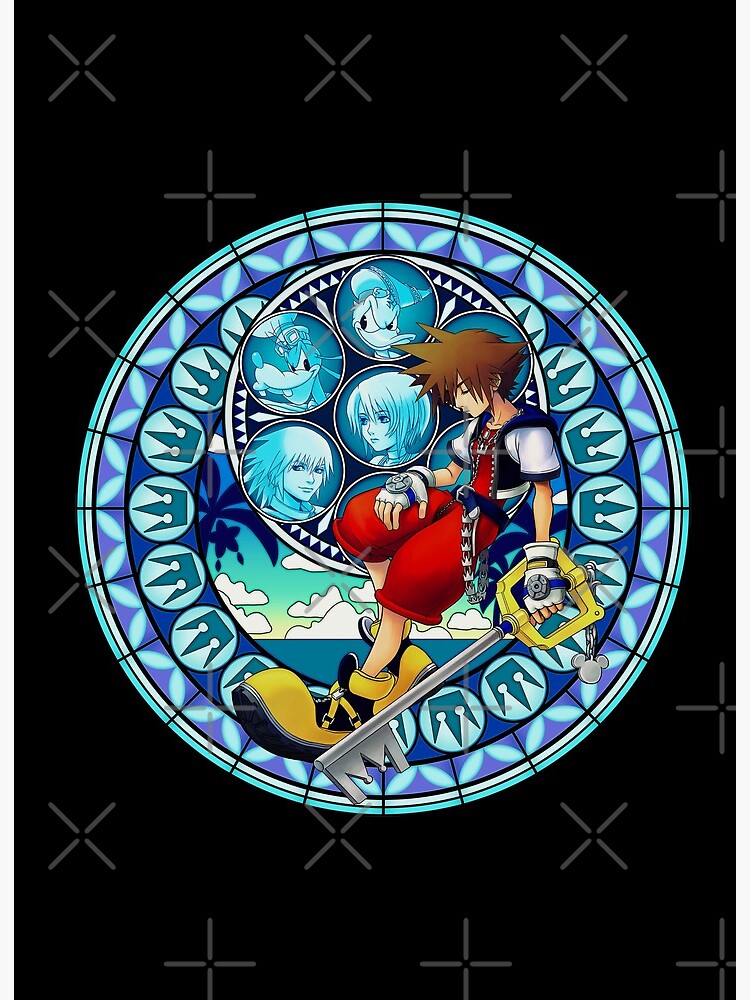 Kingdom Hearts® - Sora's Dive to the Heart Stained Glass Pin for Sale by  SWISH-Design