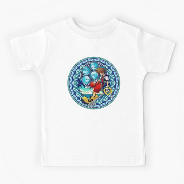 Vista previa del artículo con la obra «Kingdom Hearts® - Vidriera de Sora en el salto al corazón», diseñado y vendido por SWISH-Design.