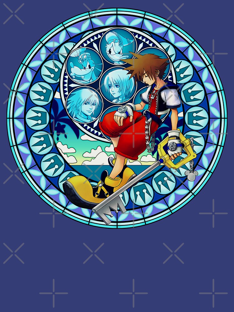 Kingdom Hearts® - Sora's Dive to the Heart Stained Glass Pin for Sale by  SWISH-Design