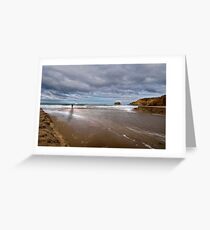 Apres la vague Greeting Card