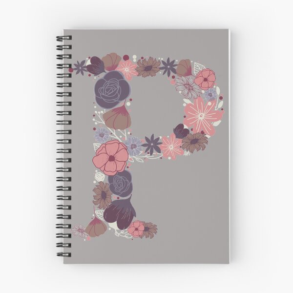 Item preview, P - flower letter designed and sold by kreativeadern.