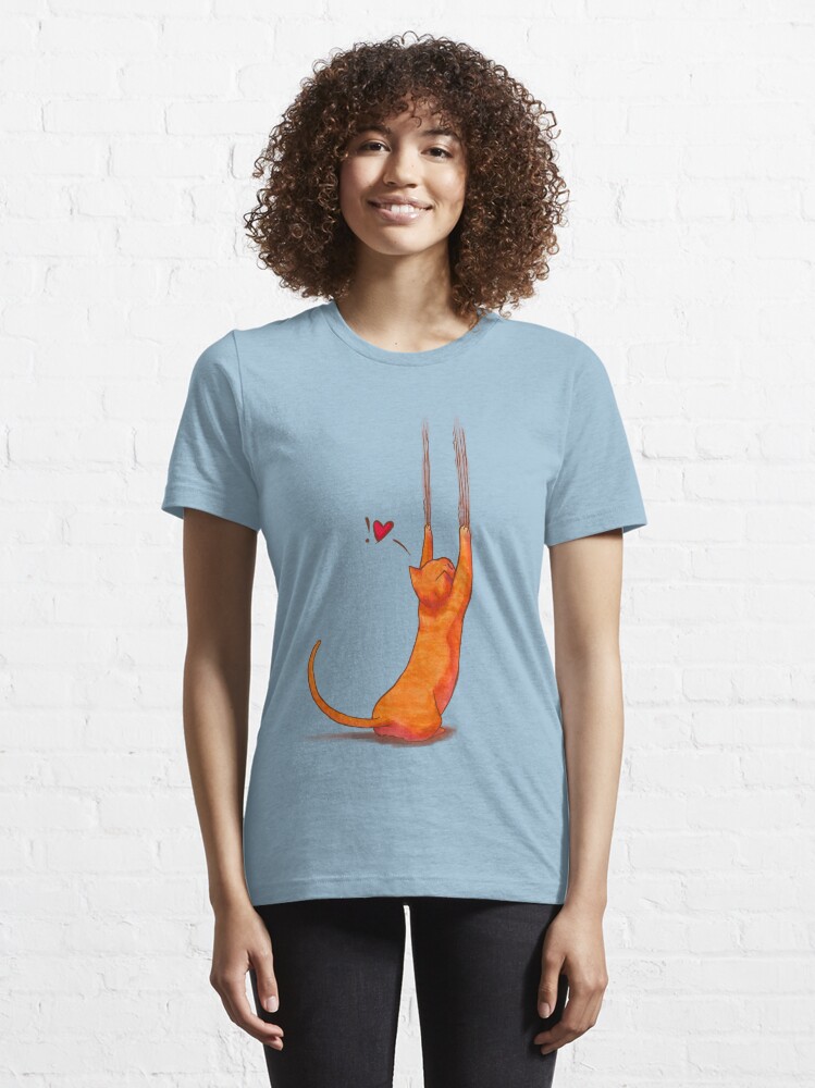 Alternate view of Cat Scratch Essential T-Shirt